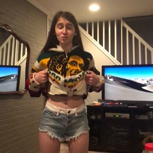 Kendall and Kylie high rise shorts size 3